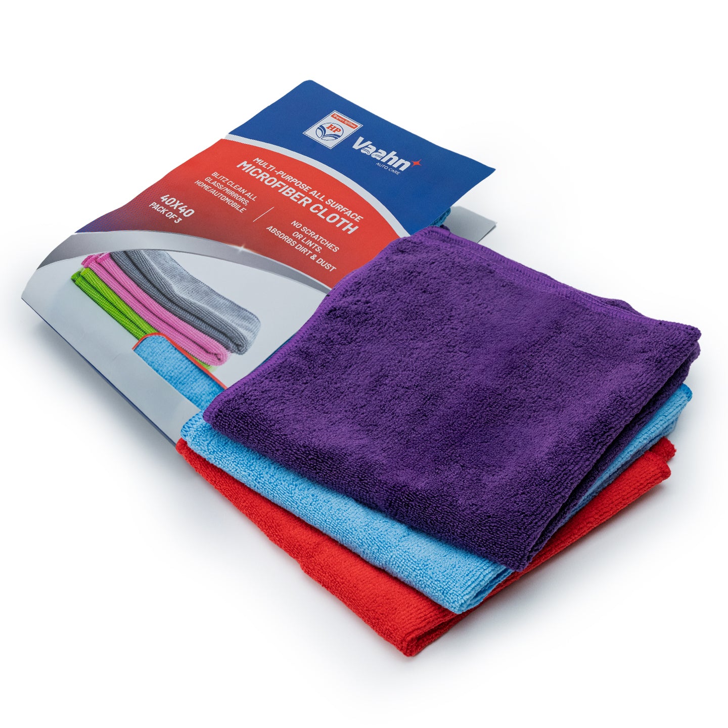 HP Vaahn Microfiber Cloth 40×40 (340 GSM) Pack of 3