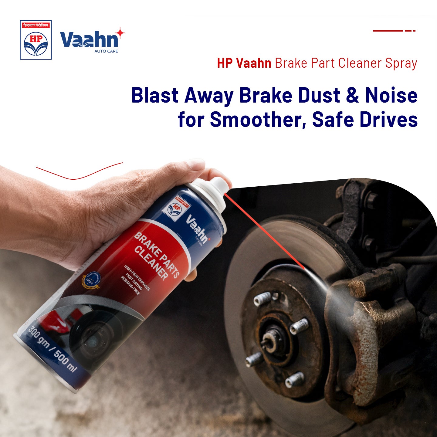 HP Vaahn Brake Parts Cleaner 500 ml