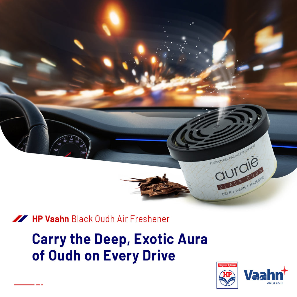 HP Vaahn Gel Air Freshener — Black Oudh 80 g