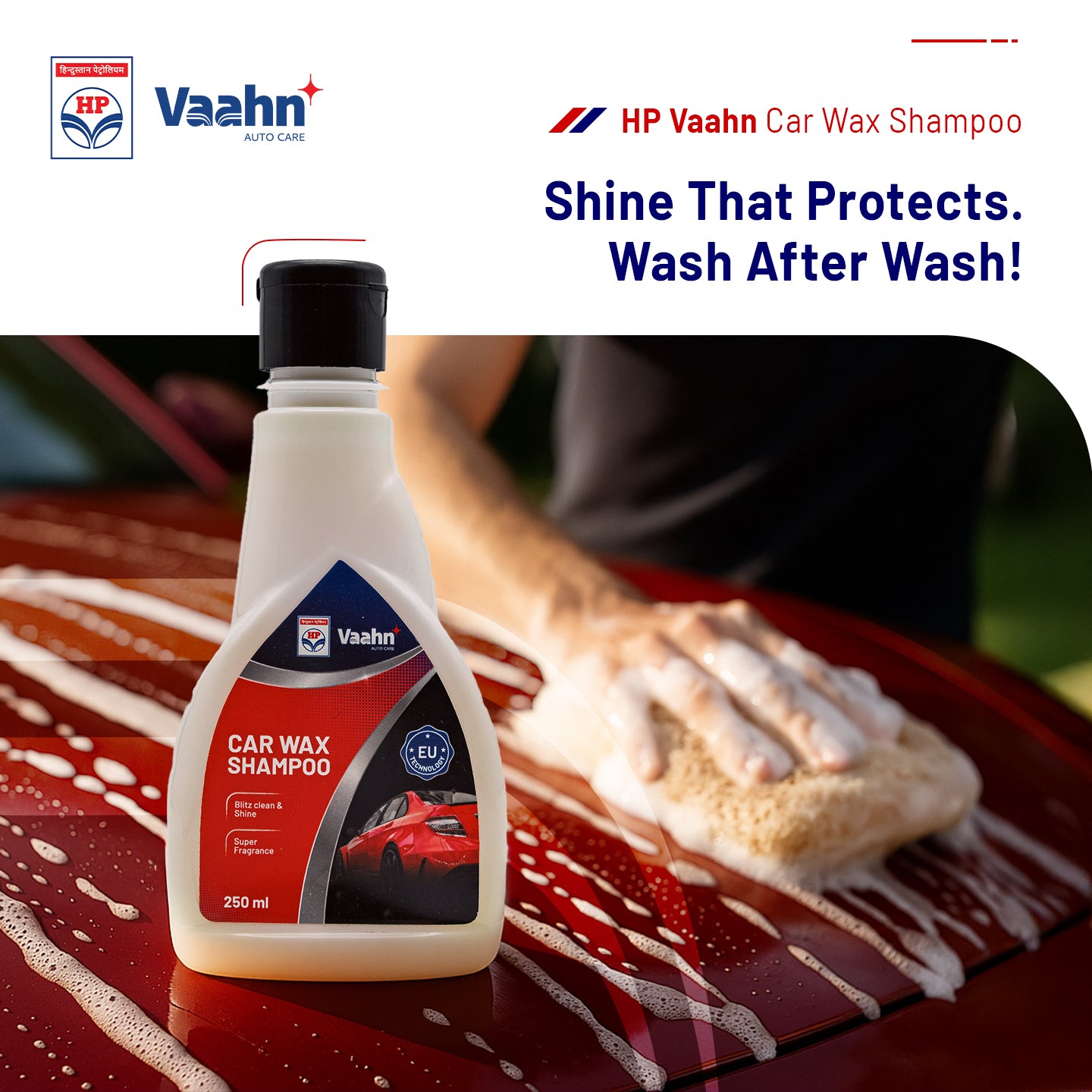 HP Vaahn Car Wax Shampoo 250ml