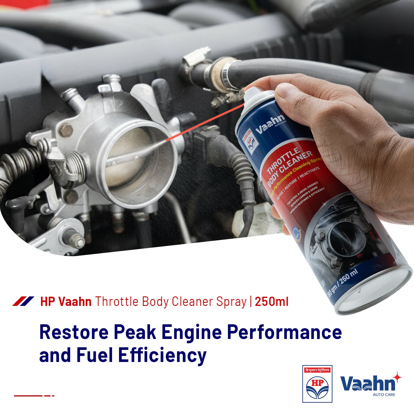 HP Vaahn Throttle Body Cleaner 250 ml