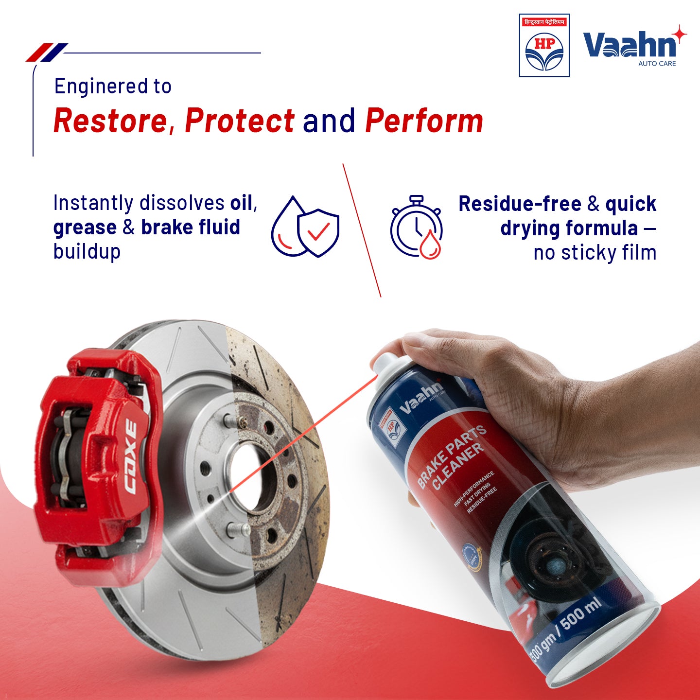 HP Vaahn Brake Parts Cleaner 500 ml