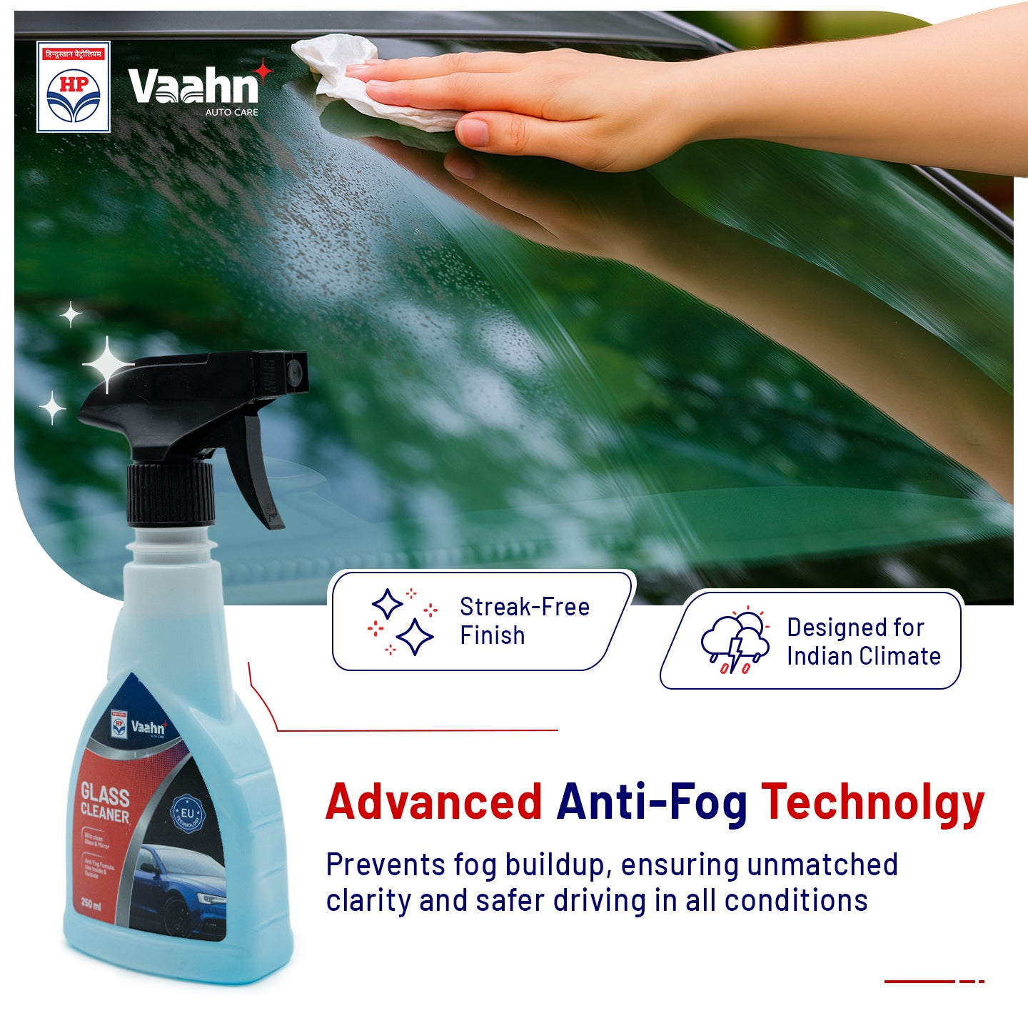 HP Vaahn Glass Cleaner 250 ml