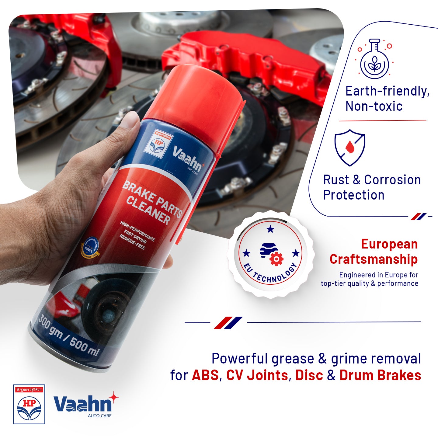 HP Vaahn Brake Parts Cleaner 500 ml