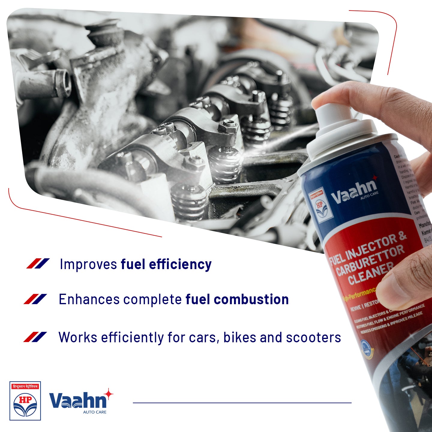 HP Vaahn Fuel Injector & Carburettor Cleaner 250 ml