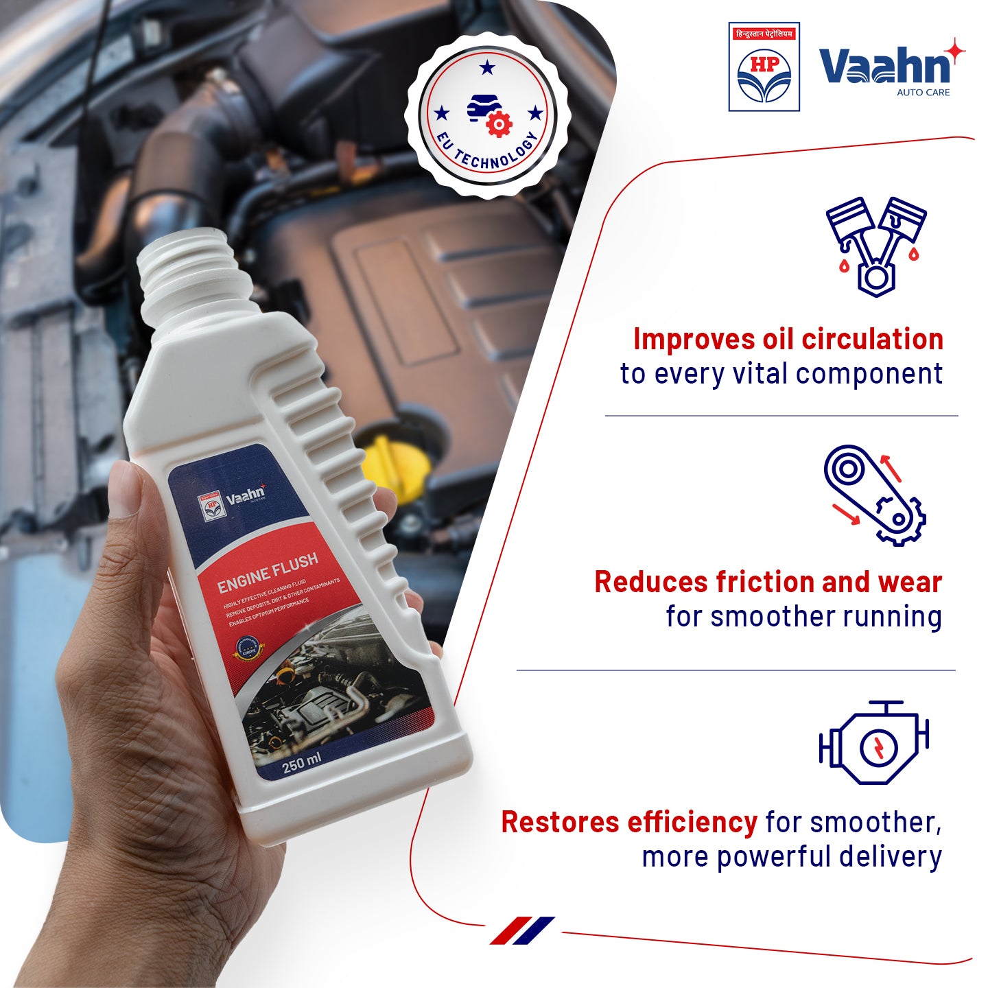 HP Vaahn Engine Flush 250 ml