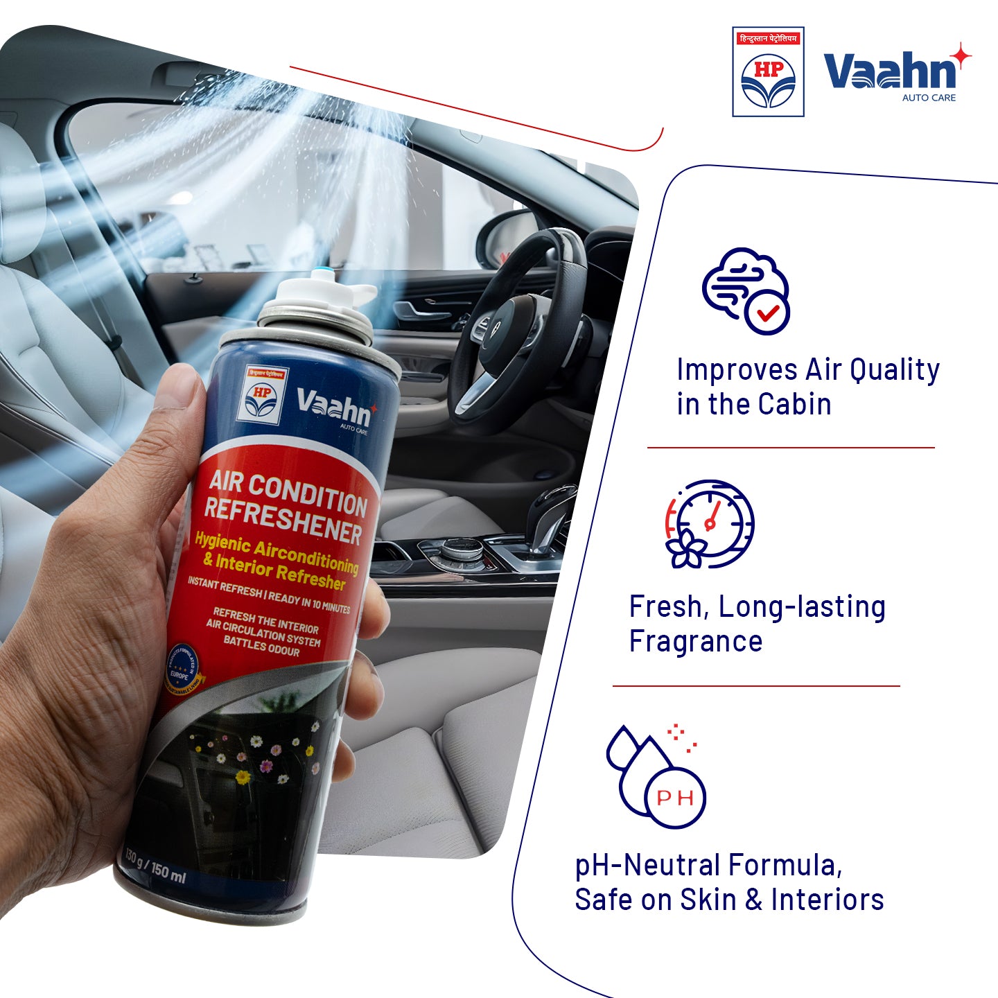 HP Vaahn Air Condition Refreshener 150 ml
