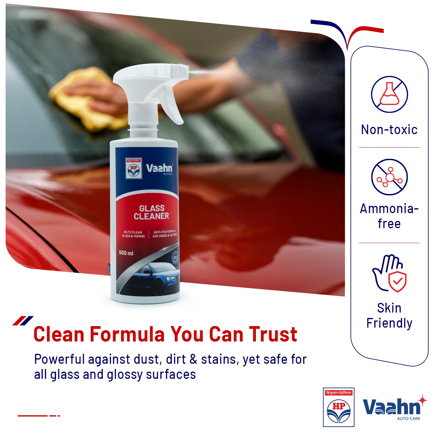 HP Vaahn Glass Cleaner 500 ml