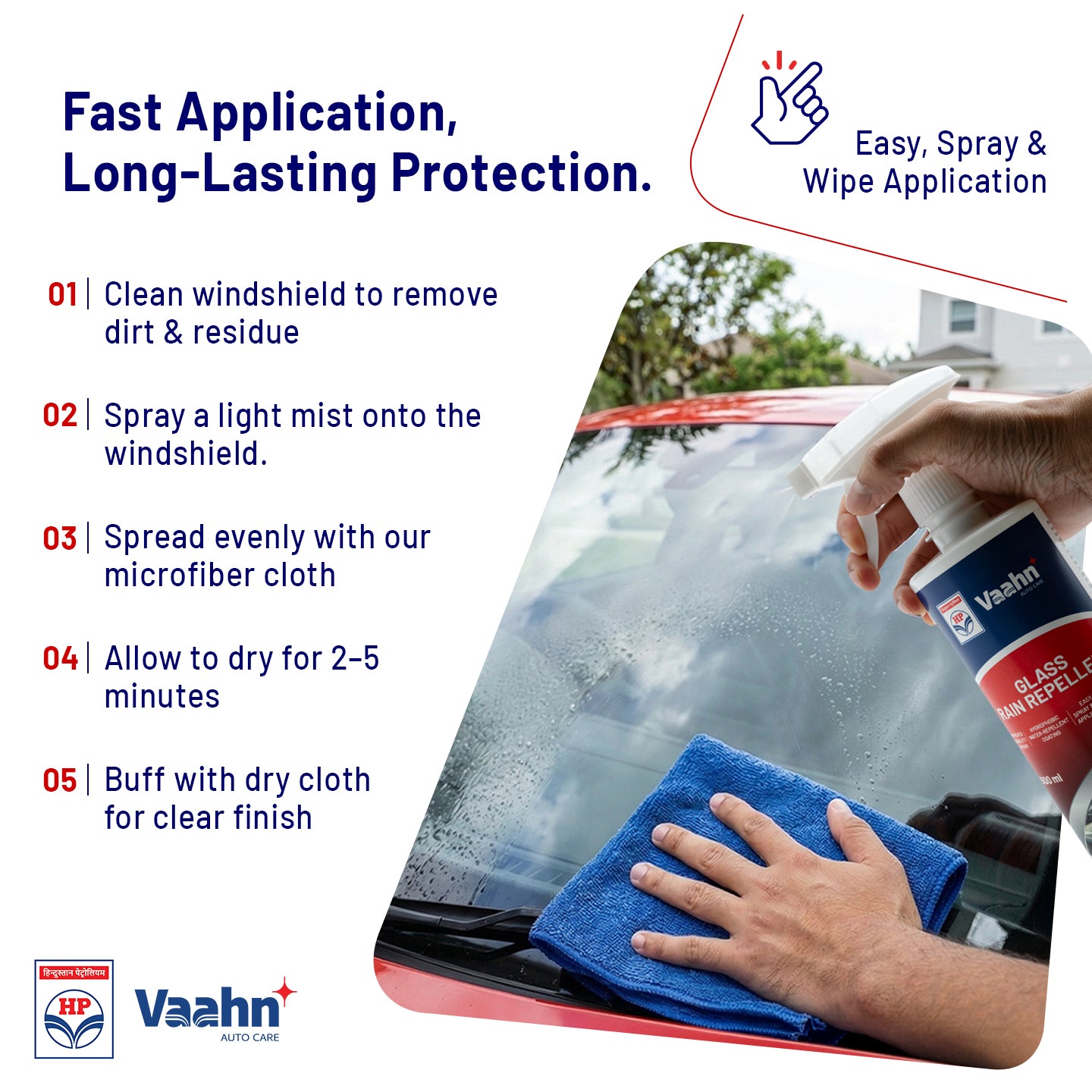 HP Vaahn Glass Rain Repellent 500 ml