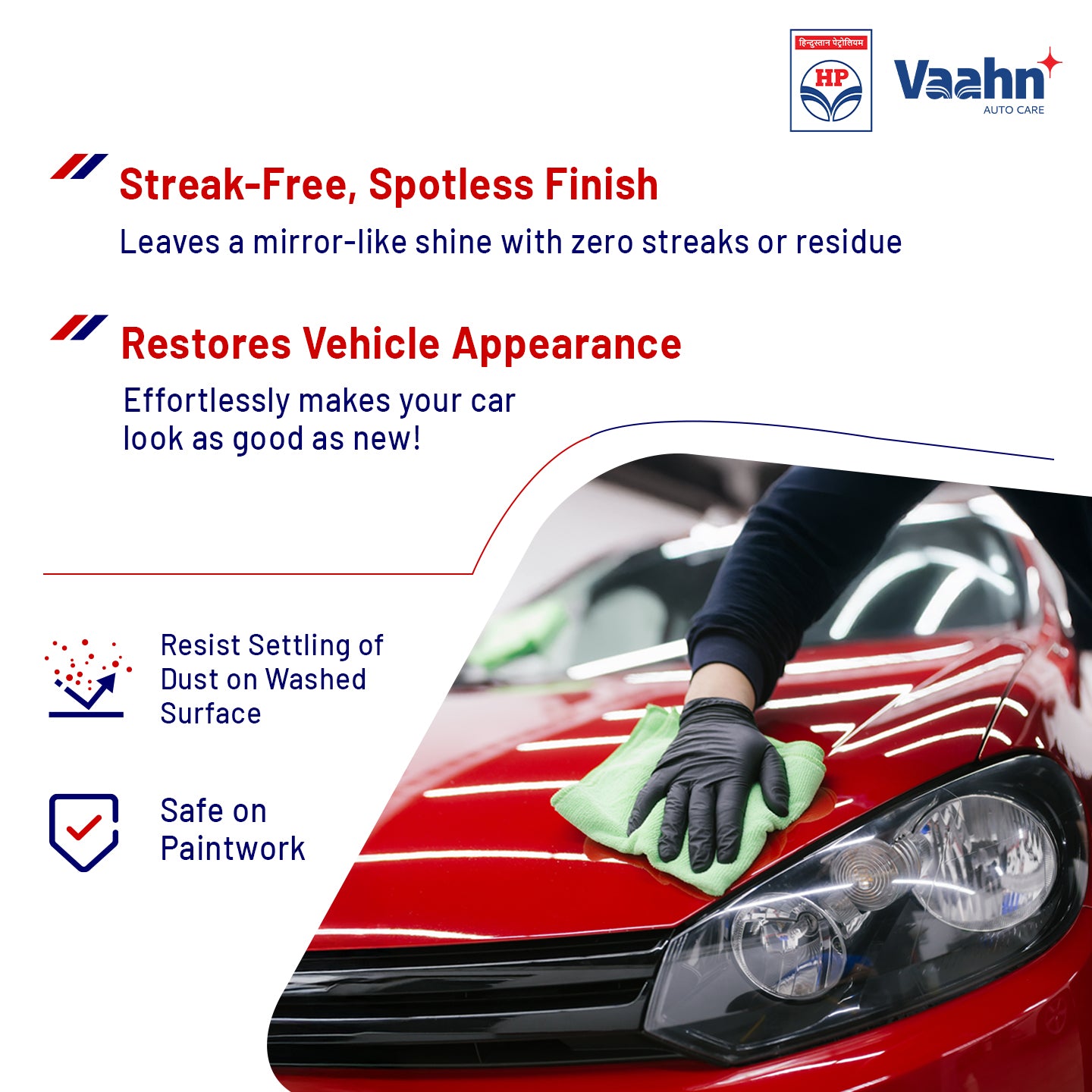 HP Vaahn Car Wax Shampoo 1L