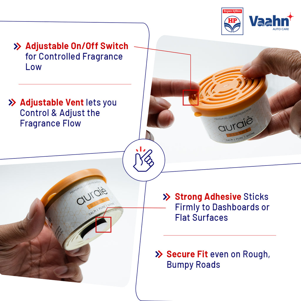 HP Vaahn Gel Air Freshener — Divine 80 g