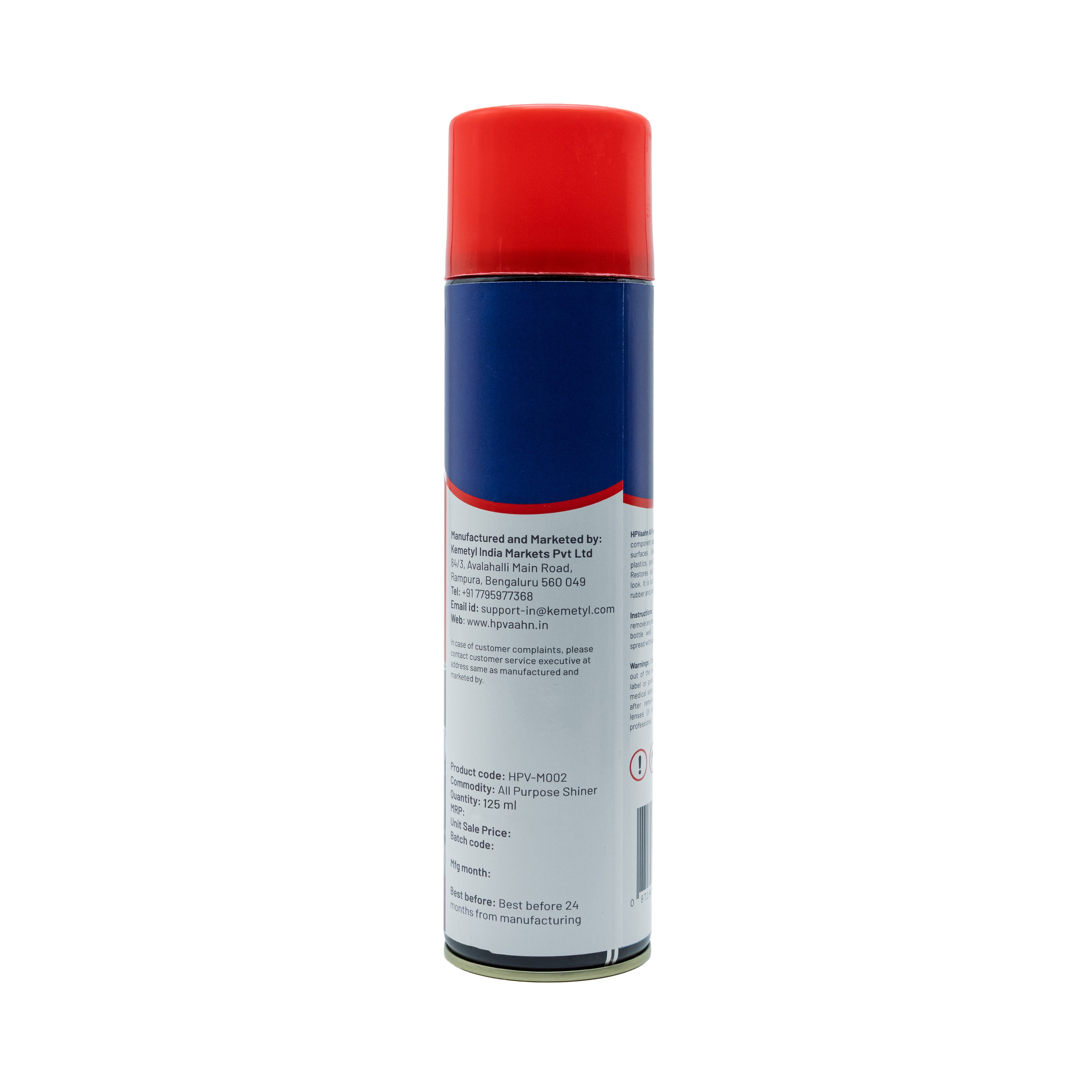 HP Vaahn All Purpose Shiner 125ml