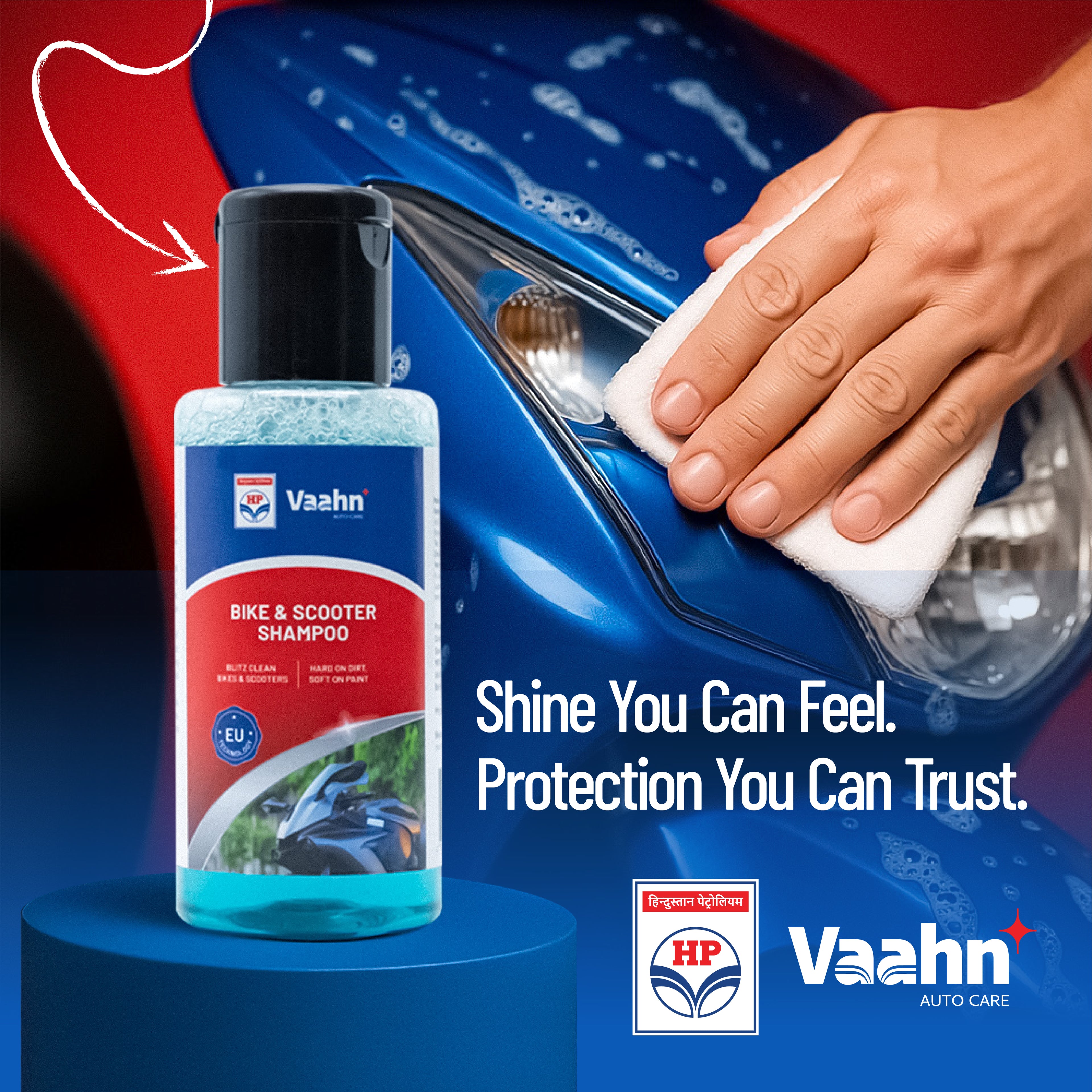 HP Vaahn Bike & Scooter Shampoo 100 ml
