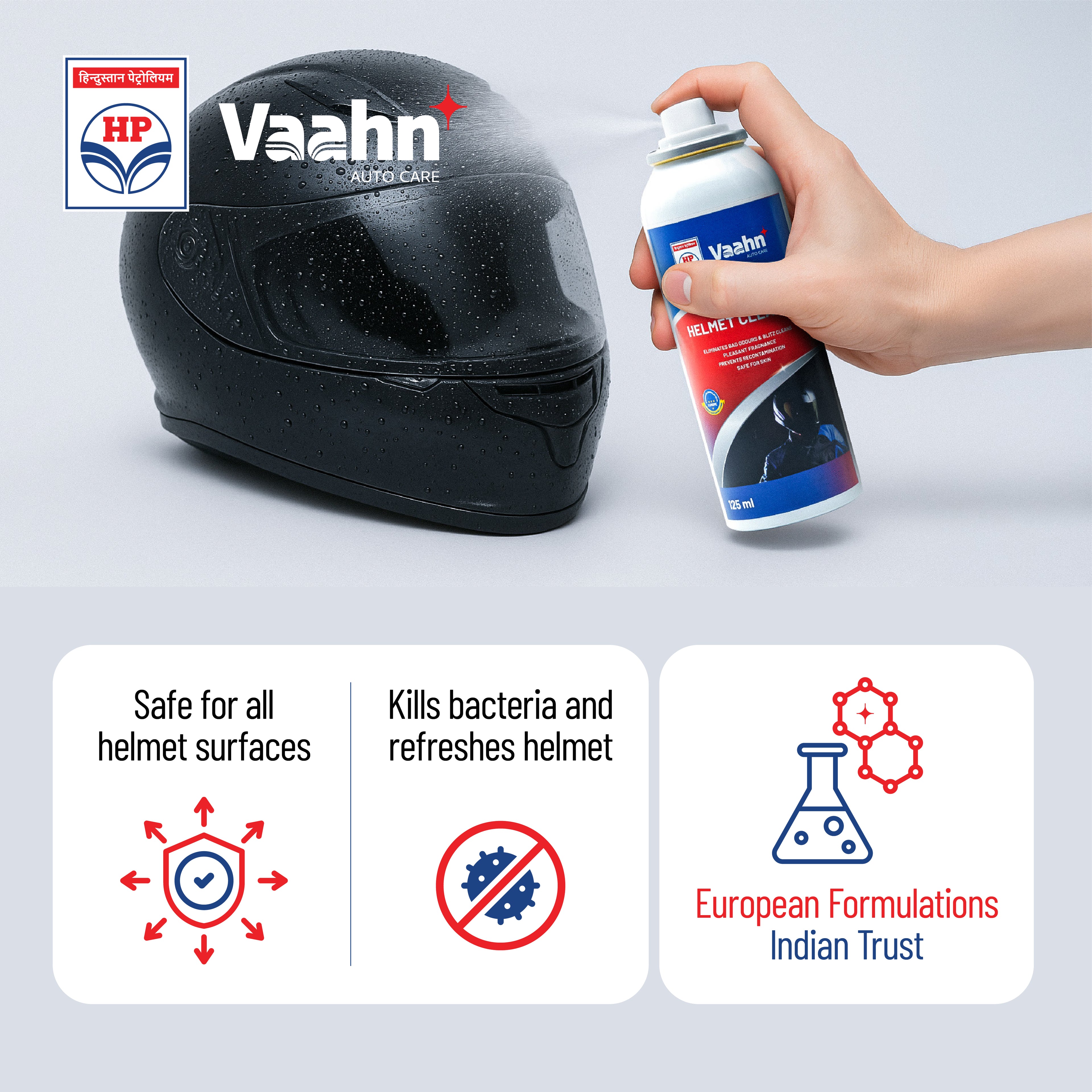 HP Vaahn Helmet Cleaner 125 ml