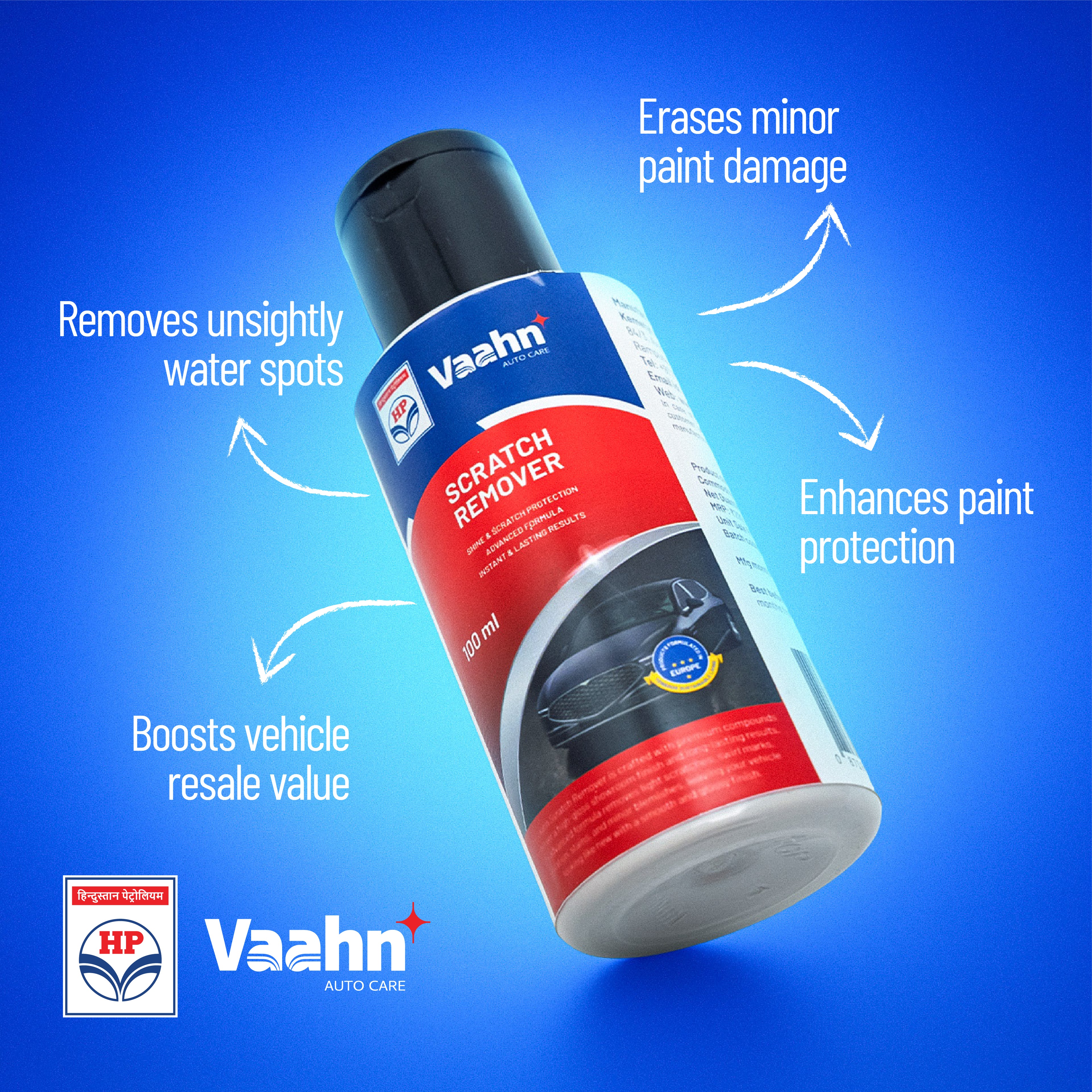 HP Vaahn Scratch Remover 100 ml