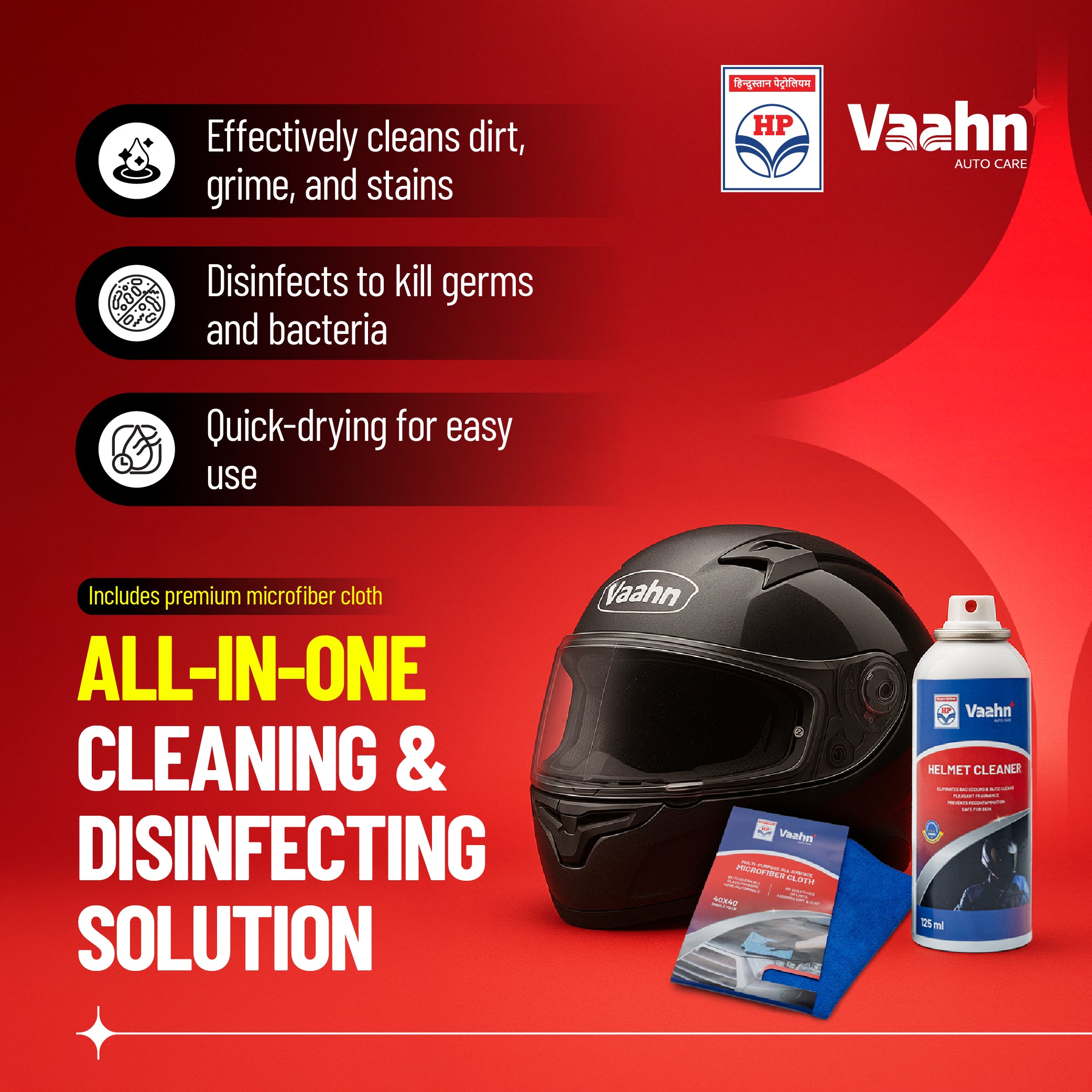 HP Vaahn Helmet Cleaner Kit